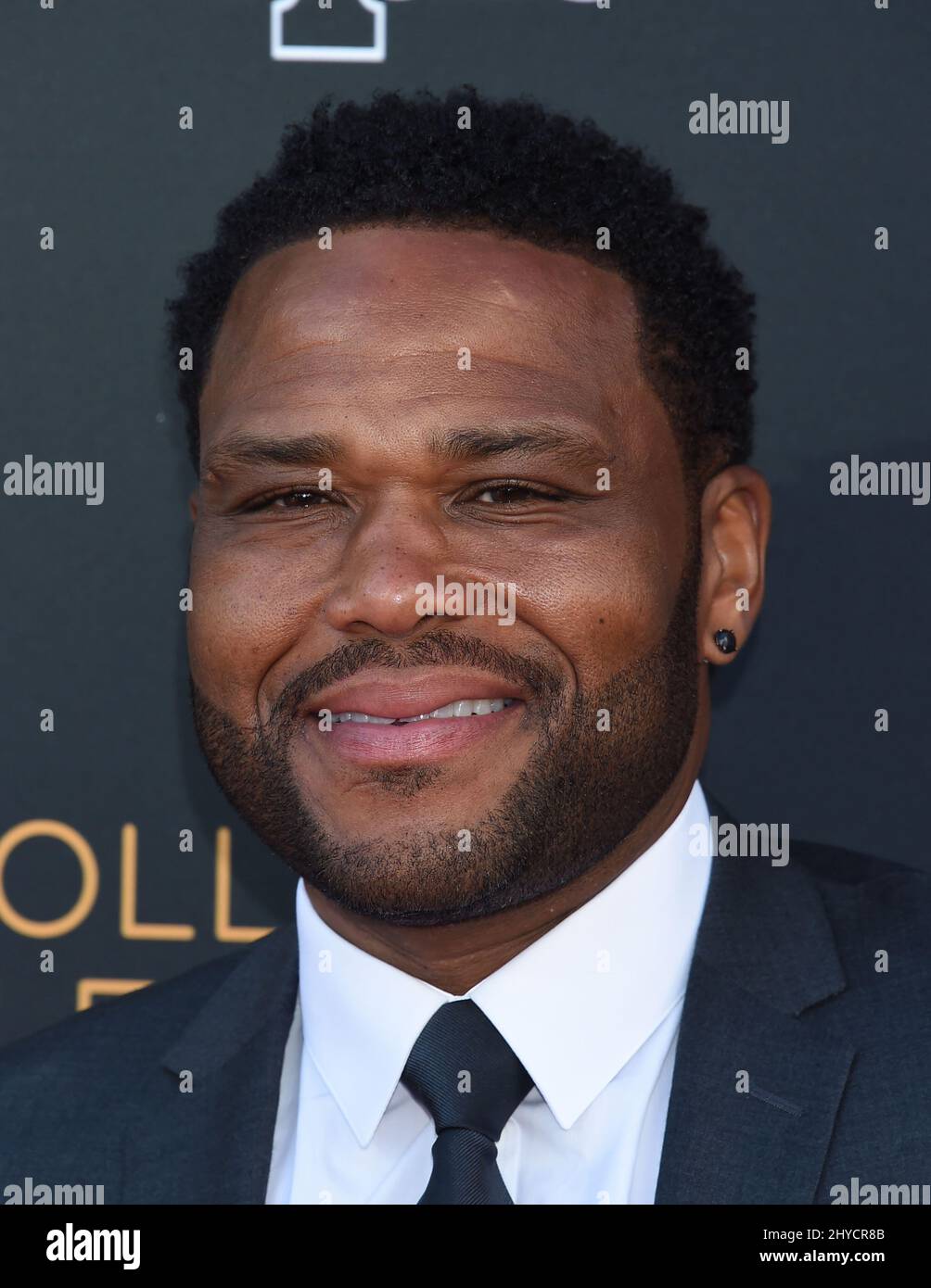 Anthony Anderson partecipa ai 38th College Television Awards, della Television Academy Foundation, il braccio educativo e filantropico della Television Academy tenuto al Wolf Theatre presso il Saban Media Center Foto Stock