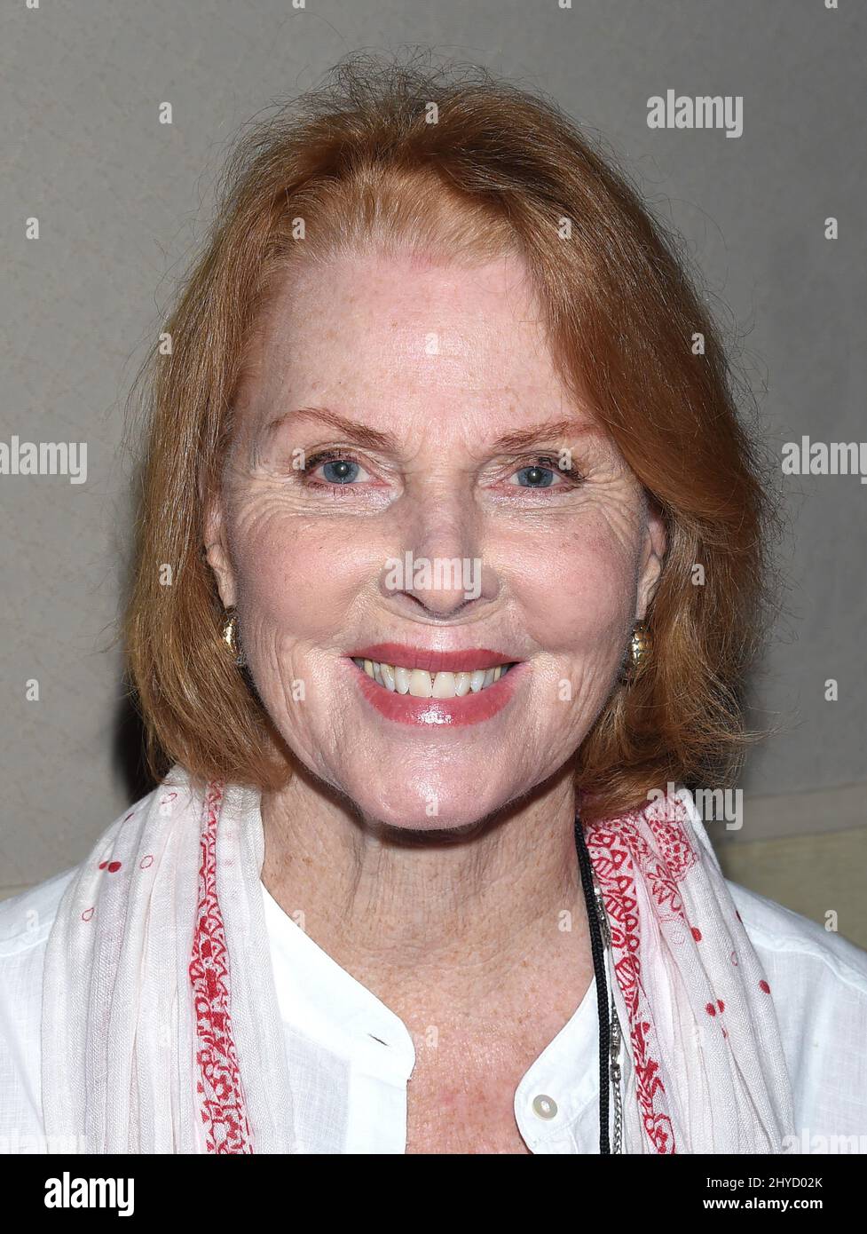 Mariette Hartley partecipa allo spettacolo di Hollywood che si tiene al Westin LAX Hotel Foto Stock