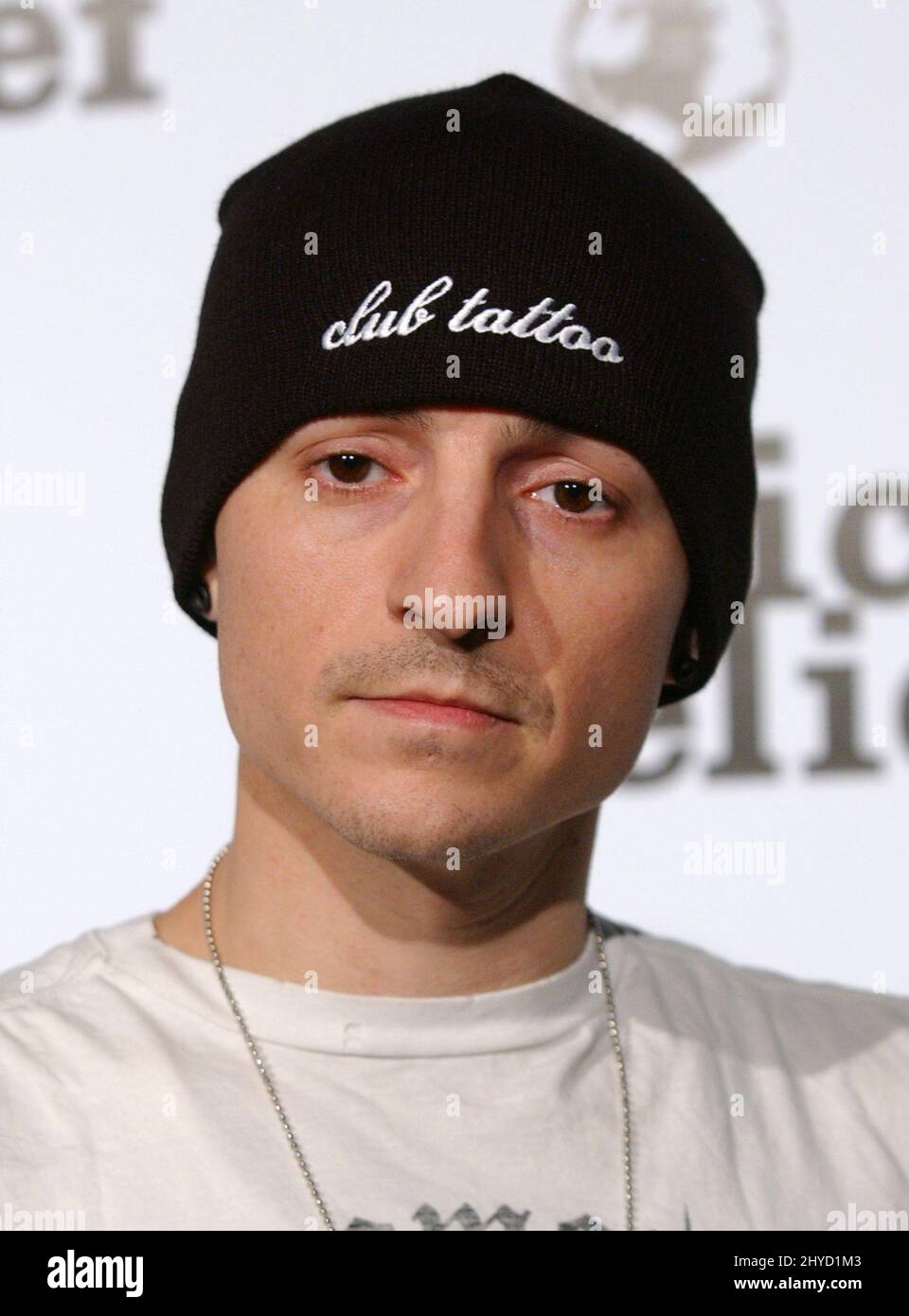 18 Febbraio 2005 Anaheim, CA. Chester Bennington del Linkin Park 'Musica per il Soccorso: Ricostruzione dell'Asia del Sud' Concerto di benefit tenuto presso l'Arrowhead Pond Foto Stock