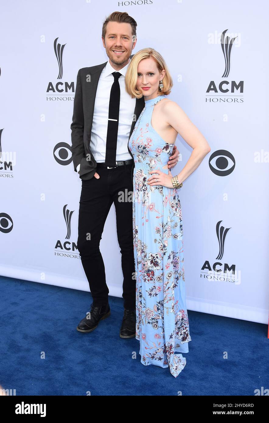 Danny Rader e Leah Rader hanno partecipato ai 11th Annual ACM Music Awards, che si sono tenuti al Ryman Auditorium di Nashville, Tennessee Foto Stock