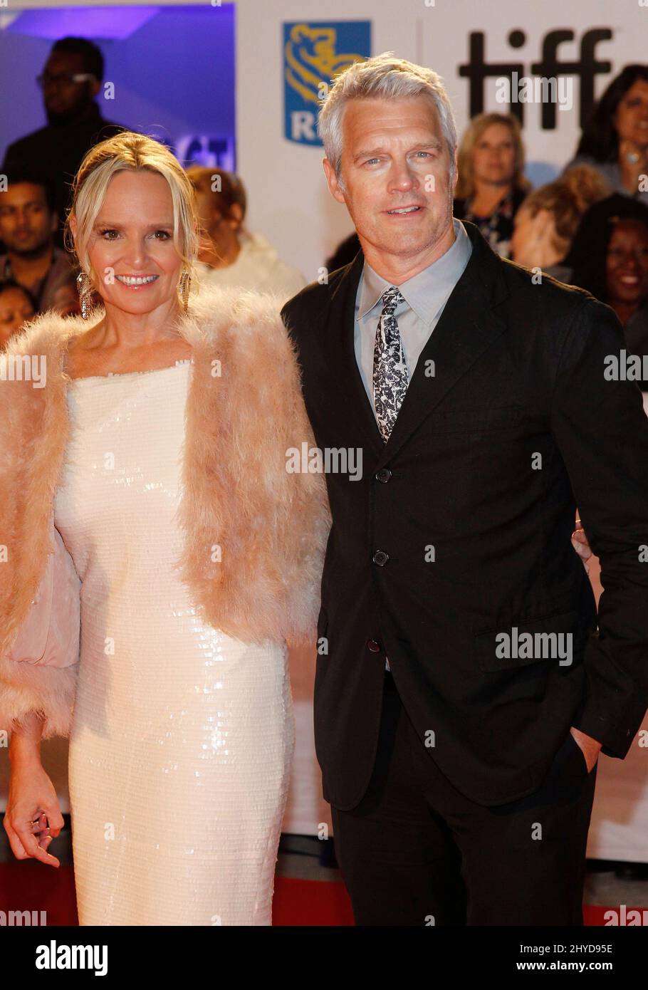 Diana Kellog e Neil Burger hanno partecipato alla premiora superiore al Toronto International Film Festival 2017 Foto Stock