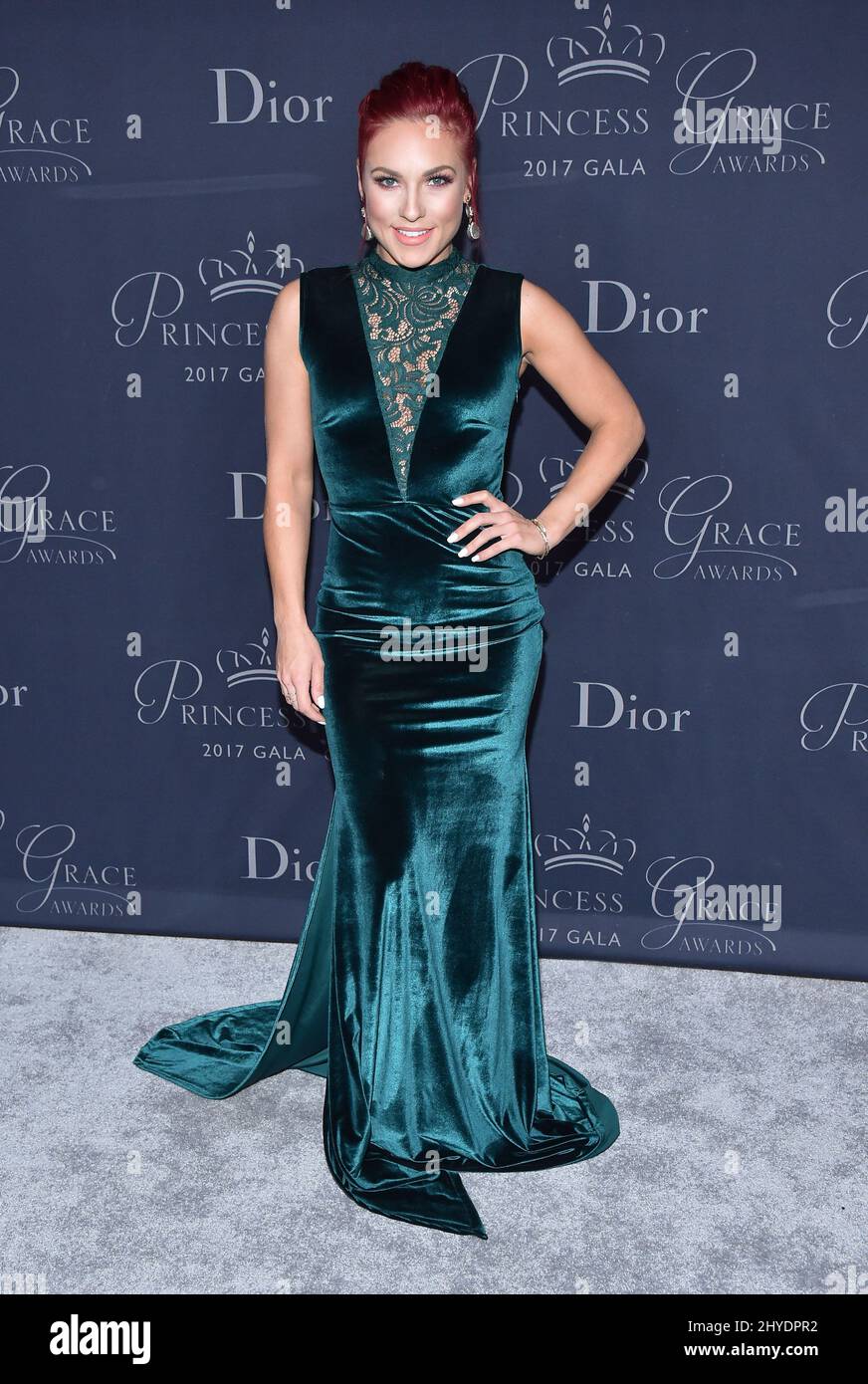 Sharna Burgess partecipa al gala 2017 del Princess Grace Awards Foto Stock