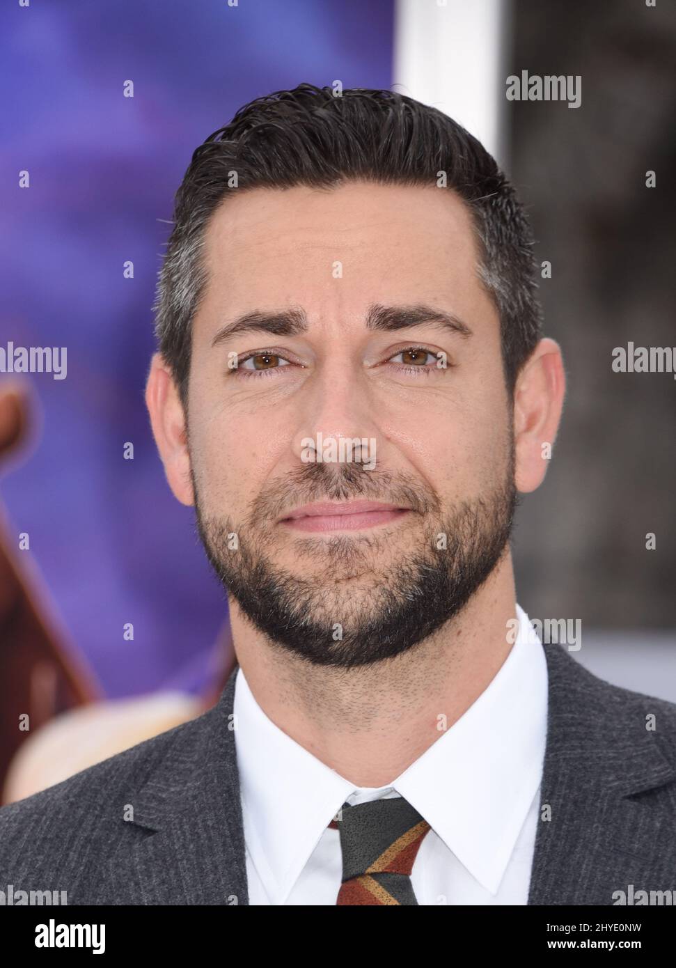 Zachary Levi partecipa alla prima mondiale della Star, a Los Angeles, California Foto Stock