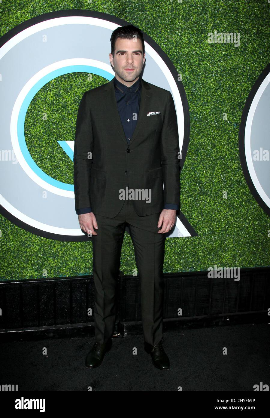 Zachary Quinto al GQ Men of the Year Party 2017 tenuto al Chateau Marmont il 7 dicembre 2017 West Hollywood, CA. Foto Stock