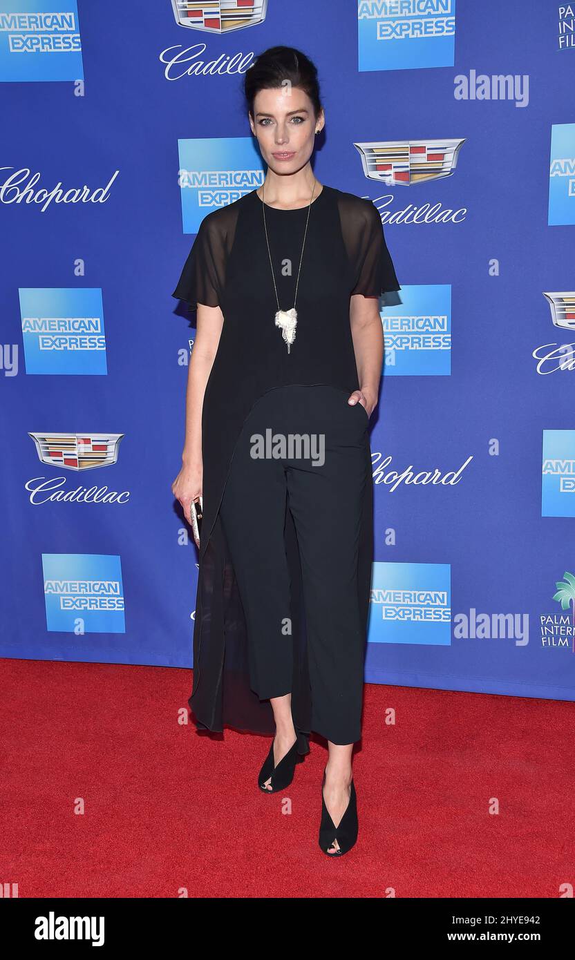 Jessica Pare al Festival Internazionale del Film di Palm Springs, 29th, che si è tenuto al Palm Springs Convention Center il 2 gennaio 2018 a Palm Springs, California Foto Stock