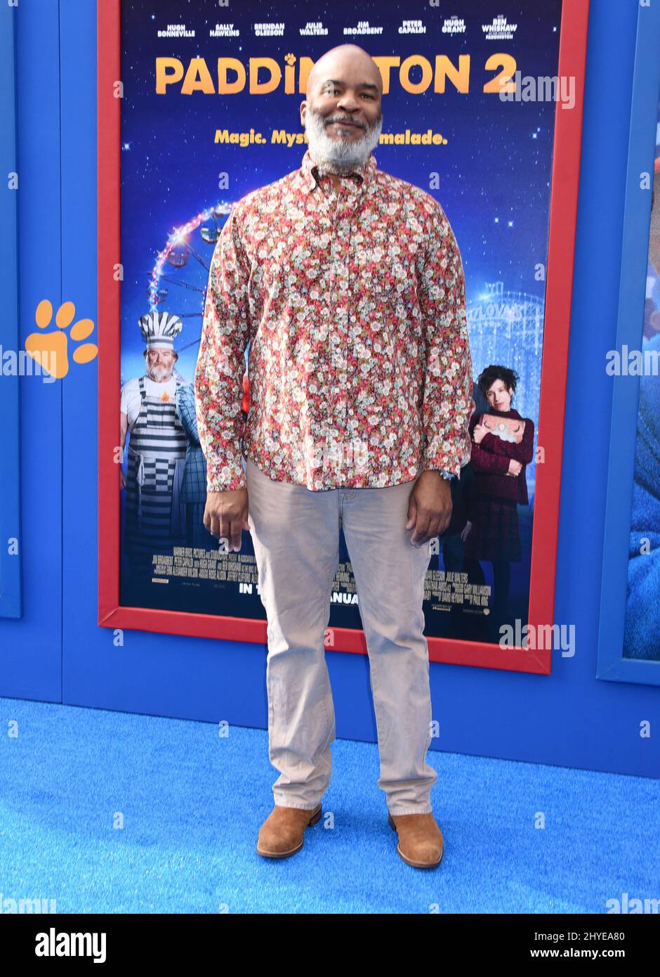 David Alan Grier al 'Paddington 2' U.S. Premiere tenuto al Regency Village Theatre il 6 gennaio 2018 a Westwood, CA. Foto Stock