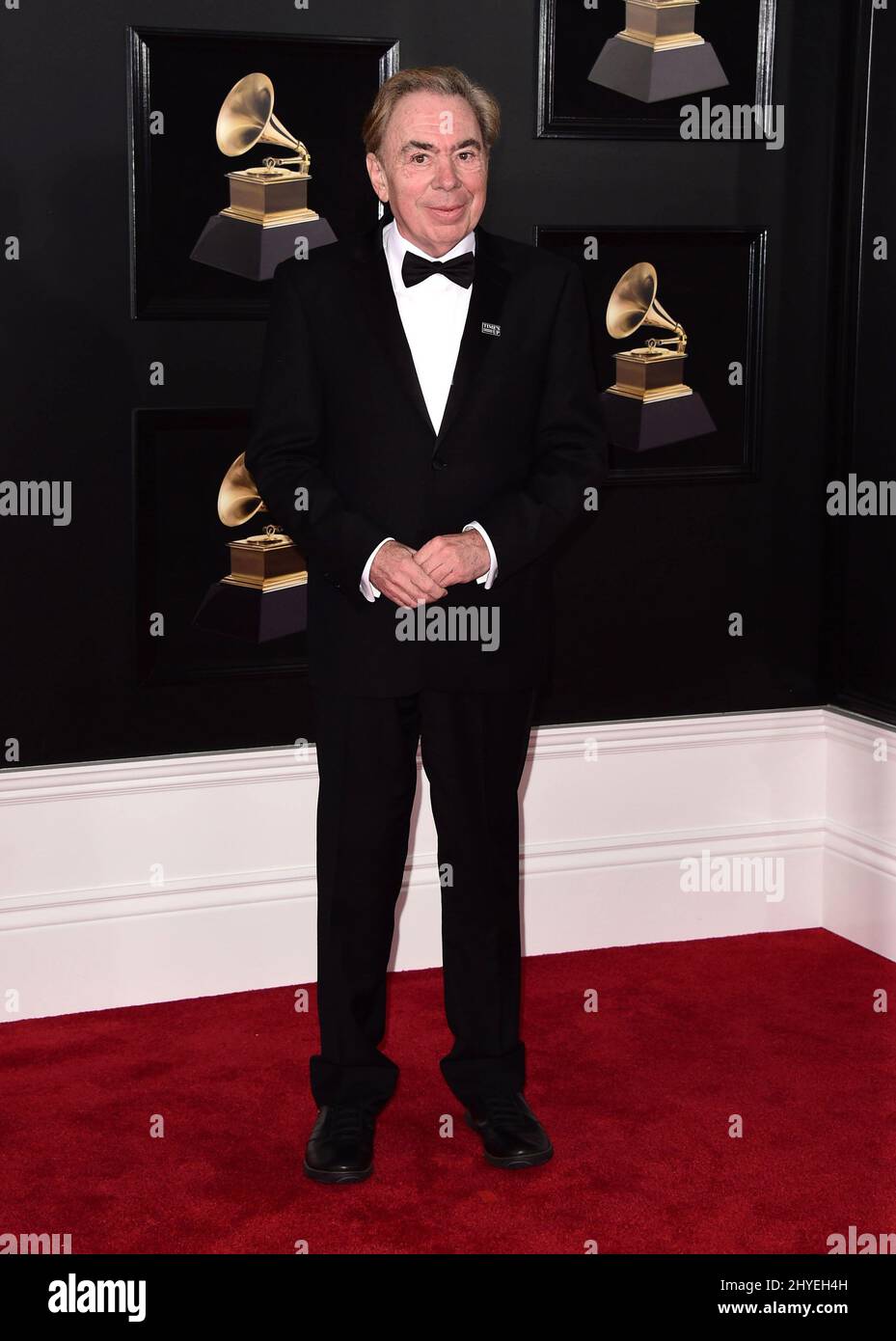Andrew Lloyd Webber al 60th Annual GRAMMY Awards tenutosi a Madison Square Garden il 28 gennaio 2018 a New York, NY Foto Stock