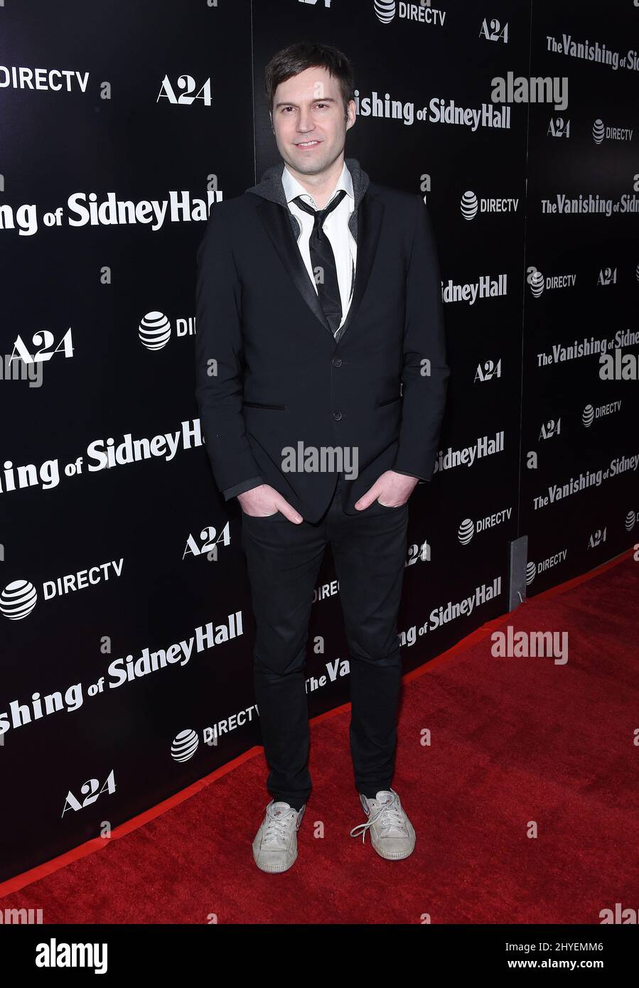 Shawn Christensen al 'The Vanishing of Sidney Hall' LA Screening all'ARCLIGHT Cinema il 22 febbraio 2018 a Hollywood, CA. Foto Stock