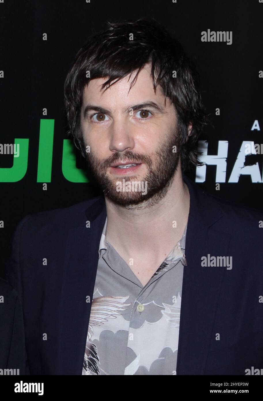 Jim Sturgess partecipa alla Premiere americana della serie originale Hulu 'Hard Sun' a New York Foto Stock