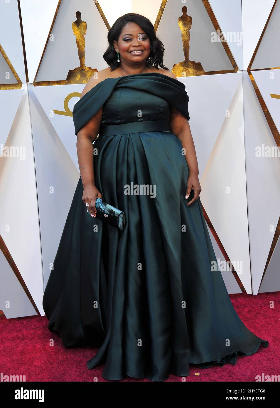 Octavia Spencer partecipa ai 90th Academy Awards che si tengono al Dolby Theatre Foto Stock