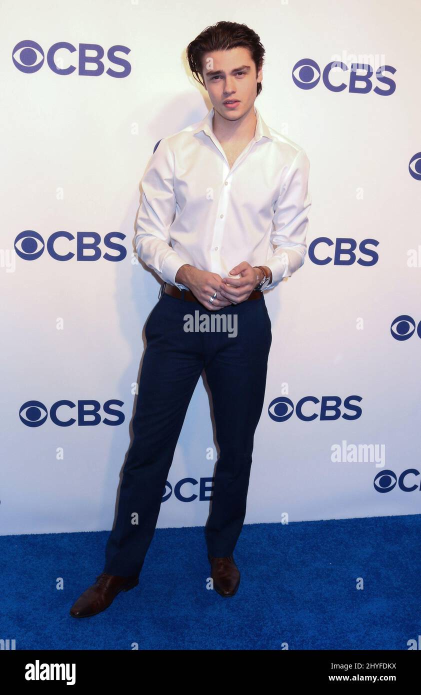 Felix Mallard partecipa all'evento CBS 2018 che si tiene al Plaza Hotel il 16 maggio 2018. Foto Stock