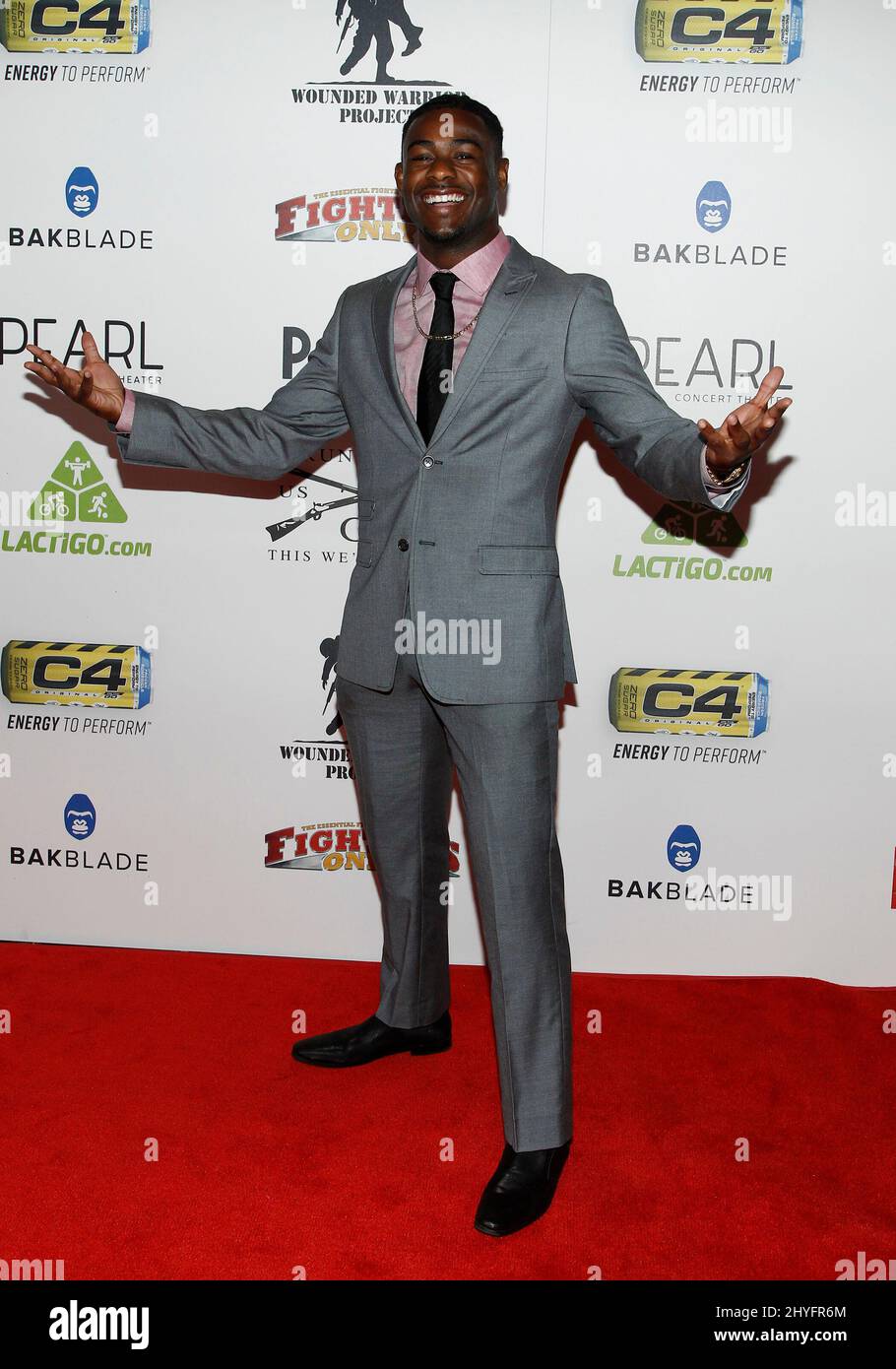 Aljamain Sterling al 10th Annual Fighters Only World Mixed Martial Arts Awards tenuto al Palms Casino Resort il 3 luglio 2018 Las Vegas, USA. Foto Stock