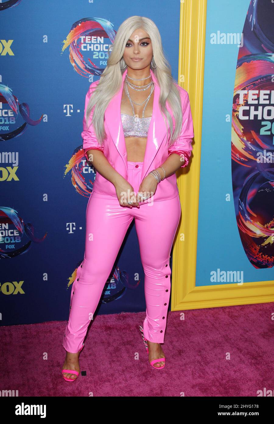 Bebe Rexha al Teen Choice Awards 2018 tenutosi al Forum il 12 agosto 2018 a Inglewood, CA. Foto Stock