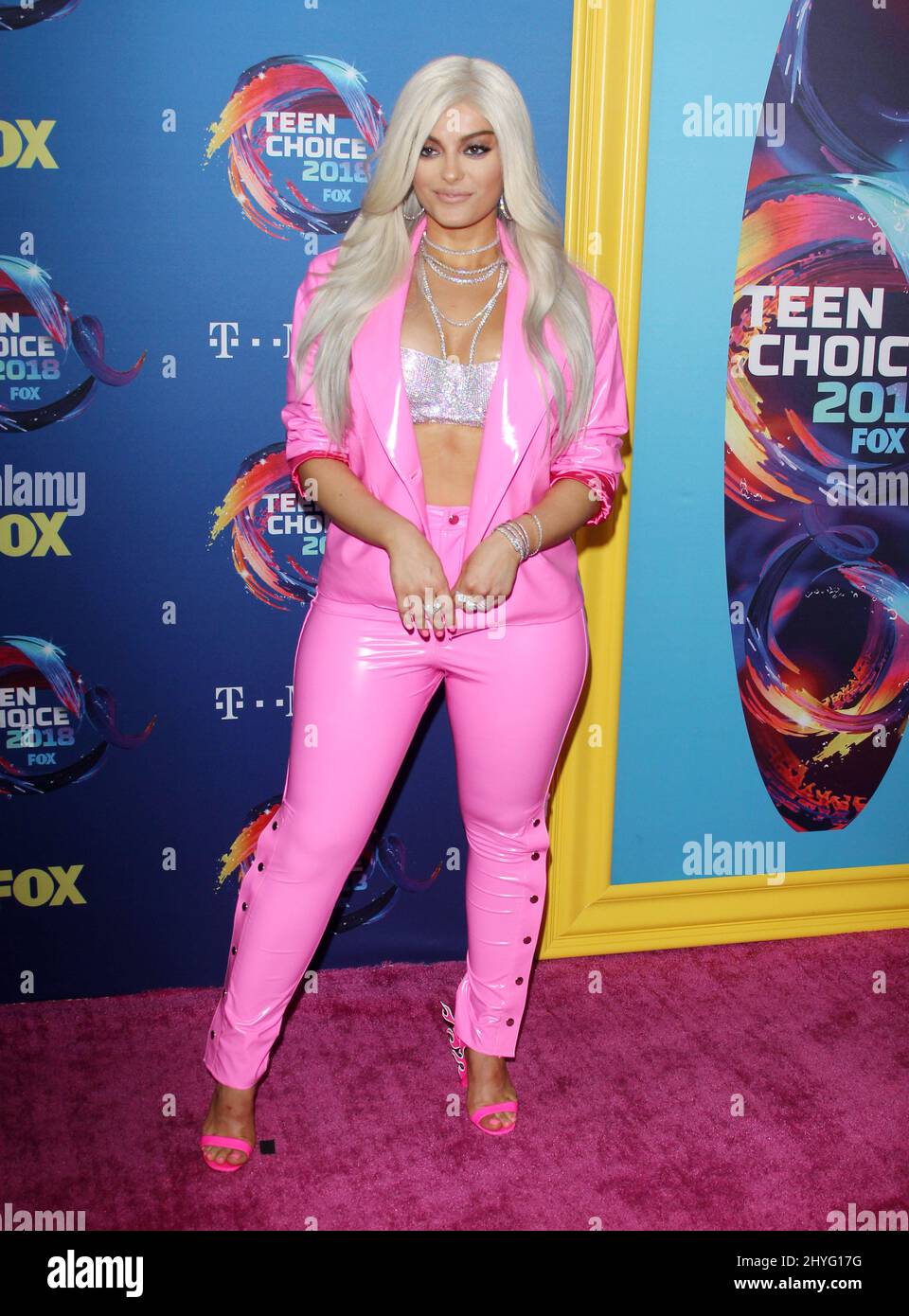 Bebe Rexha al Teen Choice Awards 2018 tenutosi al Forum il 12 agosto 2018 a Inglewood, CA. Foto Stock