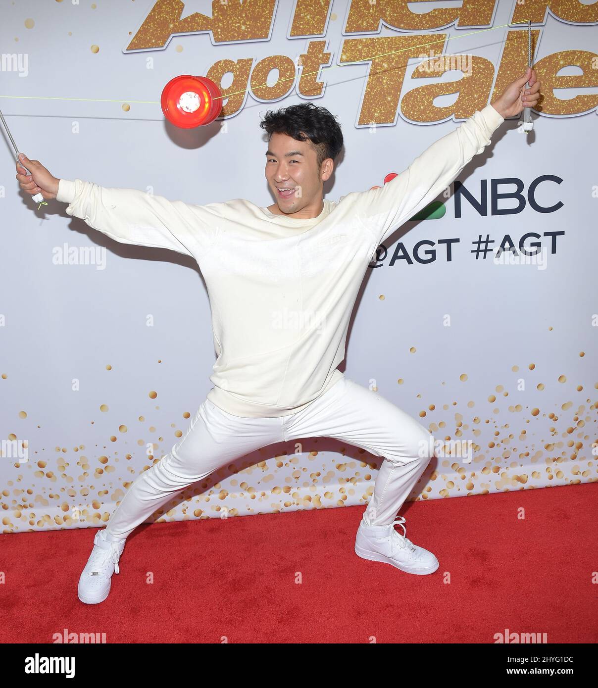 Mochi all'America's Got Talent, spettacolo dal vivo e tappeto rosso, tenuto al Dolby Theatre il 14 agosto 2018 a Hollywood, California. Foto Stock