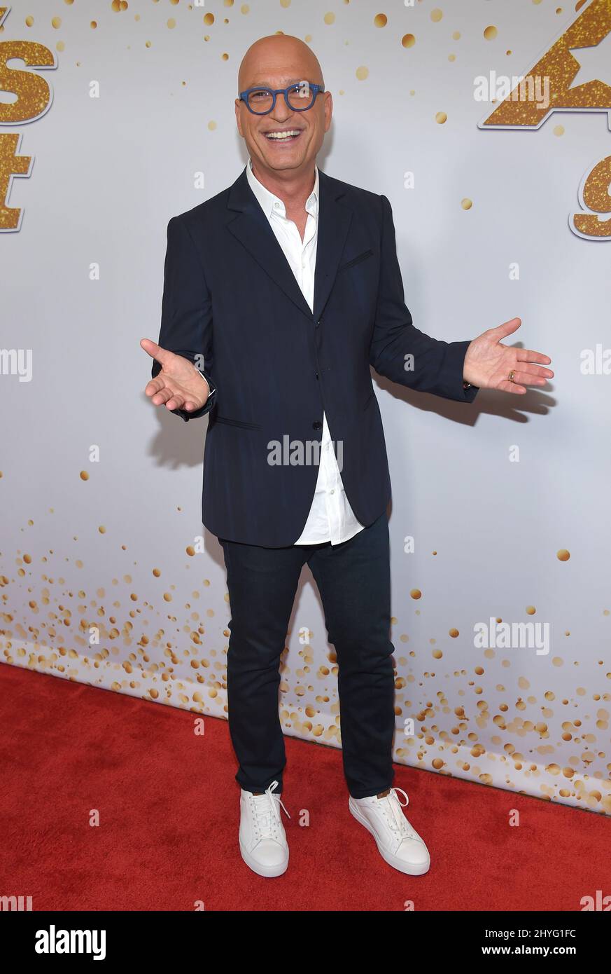 Howie Mandel all'America's Got Talent spettacolo dal vivo e tappeto rosso tenuto al Dolby Theatre il 14 agosto 2018 a Hollywood, California. Foto Stock