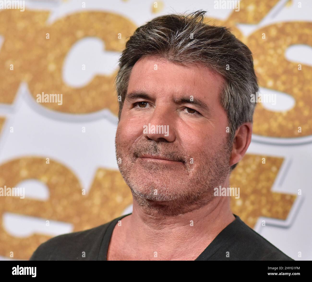 Simon Cowell all'America's Got Talent, spettacolo dal vivo e tappeto rosso tenuto al Dolby Theatre il 14 agosto 2018 a Hollywood, California. Foto Stock