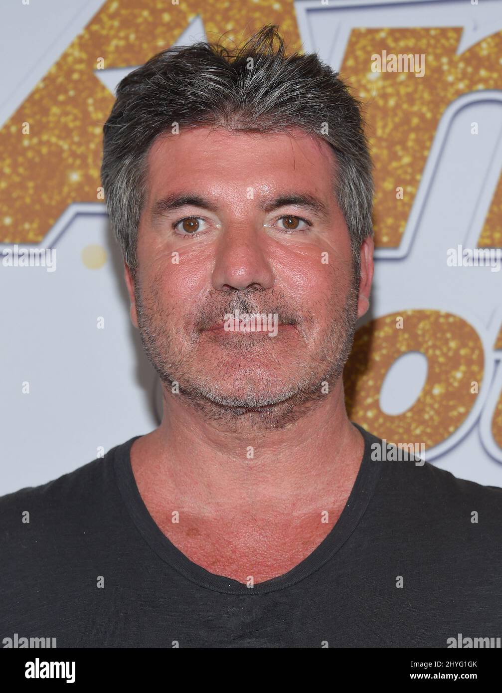 Simon Cowell all'America's Got Talent, spettacolo dal vivo e tappeto rosso tenuto al Dolby Theatre il 14 agosto 2018 a Hollywood, California. Foto Stock