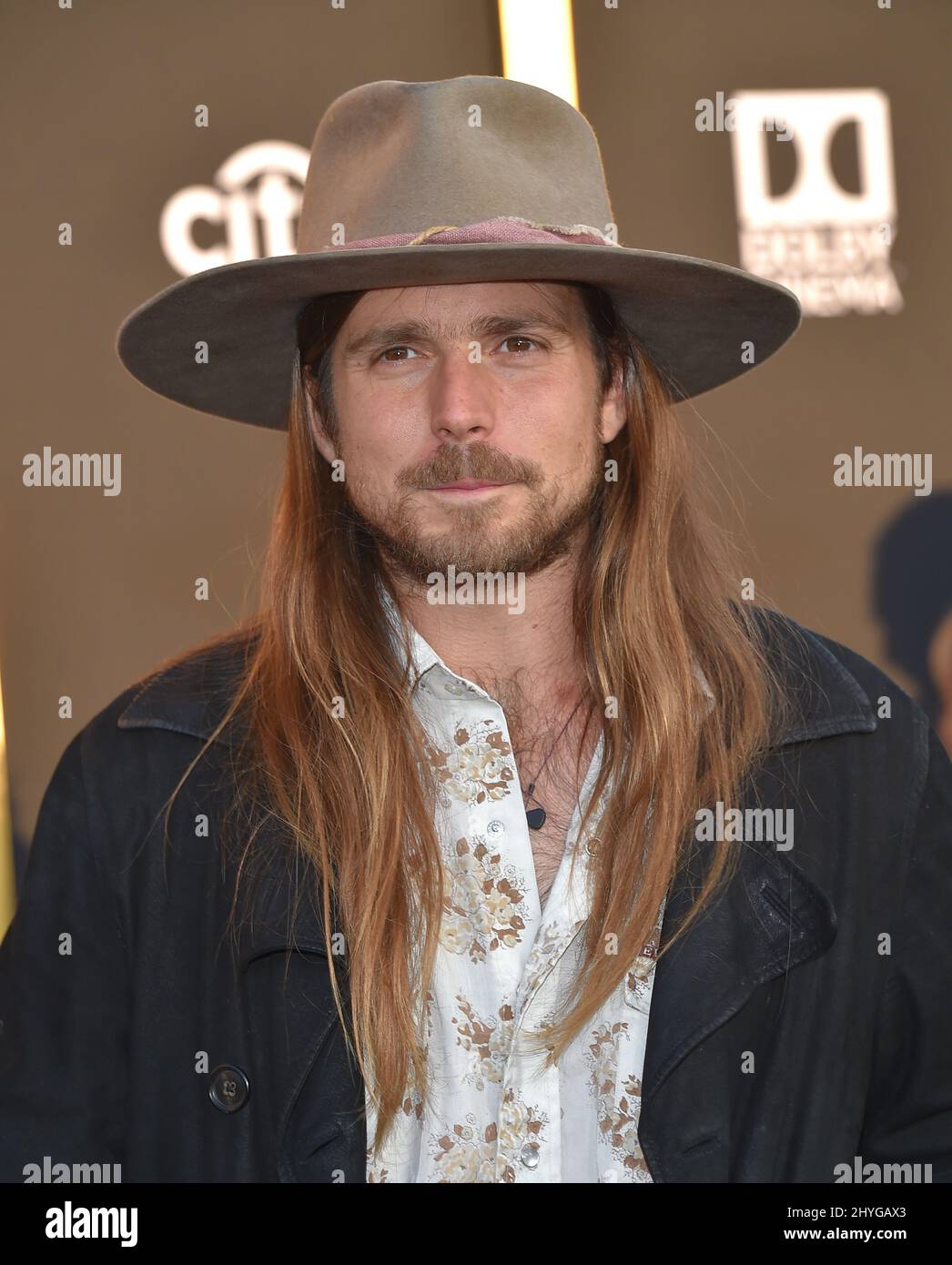 Lukas Nelson che partecipa alla prima di Una stella è sopportato, a Los Angeles, California Foto Stock