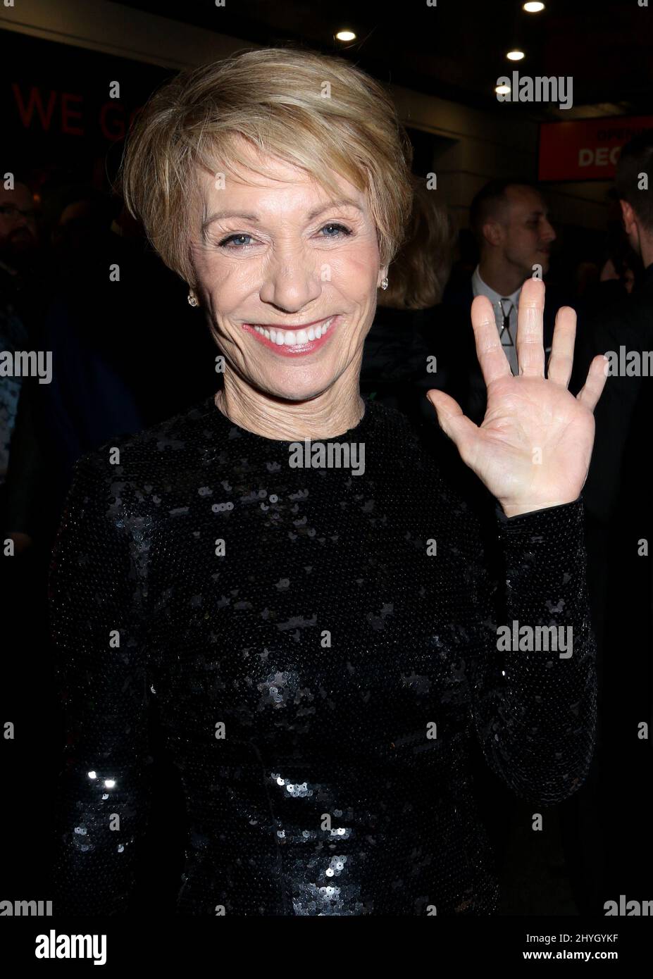 Barbara Corcoran partecipa al 'Cher Show' Broadway Opening Night Arrivals tenutosi al Neil Simon Theatre il 3 dicembre 2018 a New York City, NY Foto Stock
