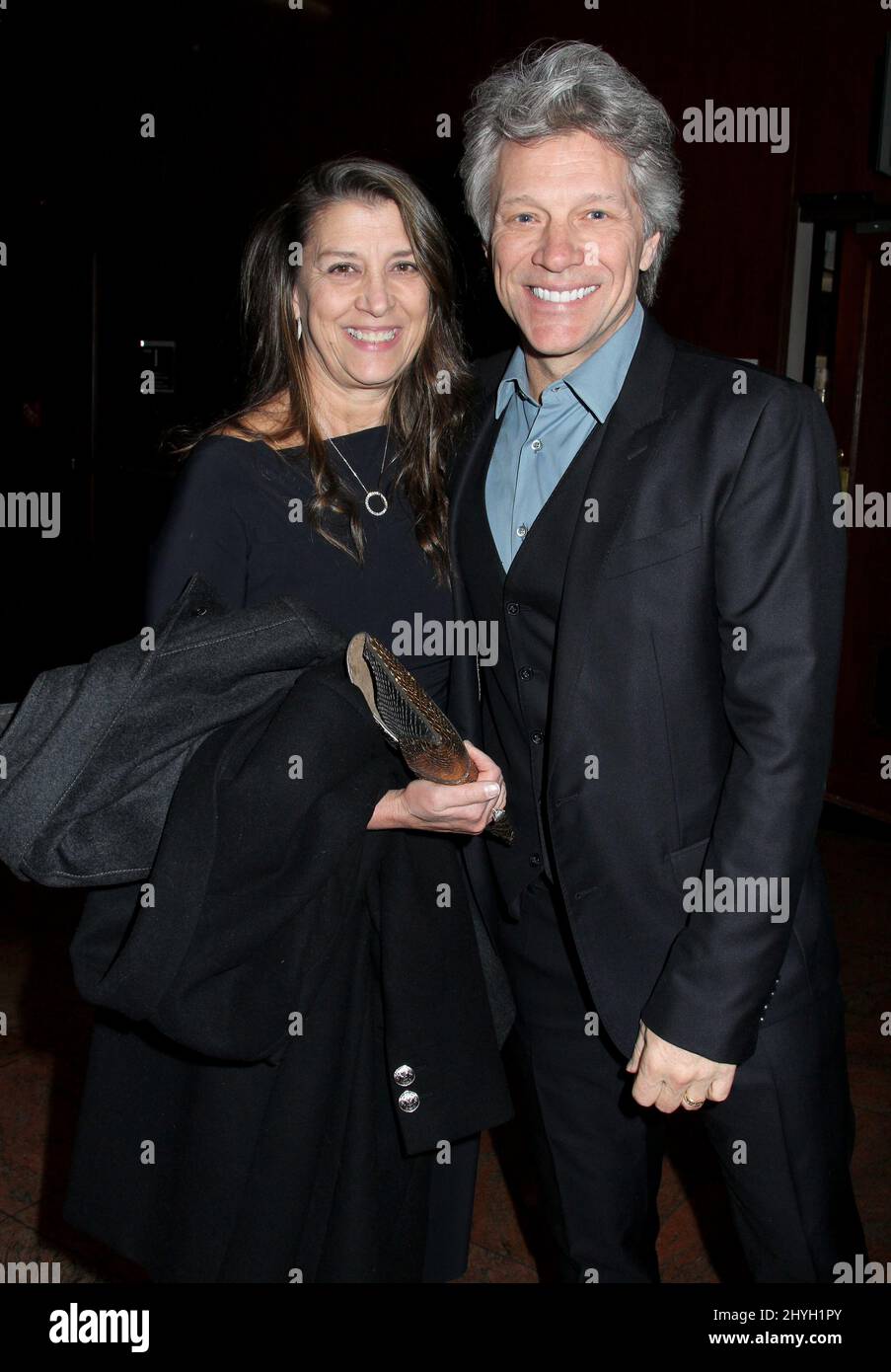Jon Bon Jovi e la moglie Dorothea Hurley hanno partecipato al Ripple of Hope Awards 2018 tenutosi a New York Foto Stock