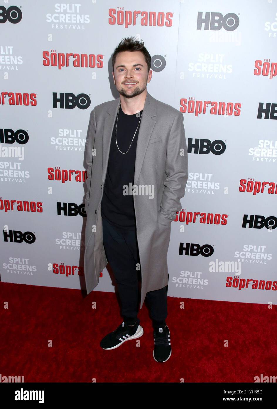 Robert Iler ha partecipato al Sopranos 20th Anniversary Red Carpet tenuto al SVA Theatre di New York City Foto Stock