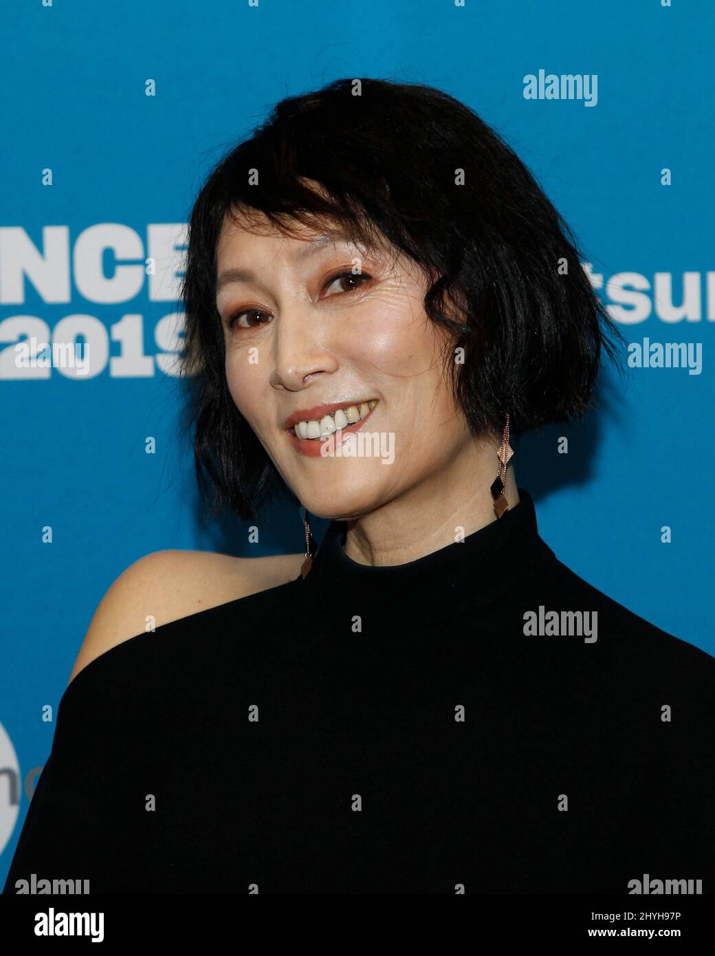 Diana Lin alla prima di 'The Farewell' durante il Sundance Film Festival 2019 tenuto al Teatro Eccles il 25 gennaio 2019 a Park City. Foto Stock