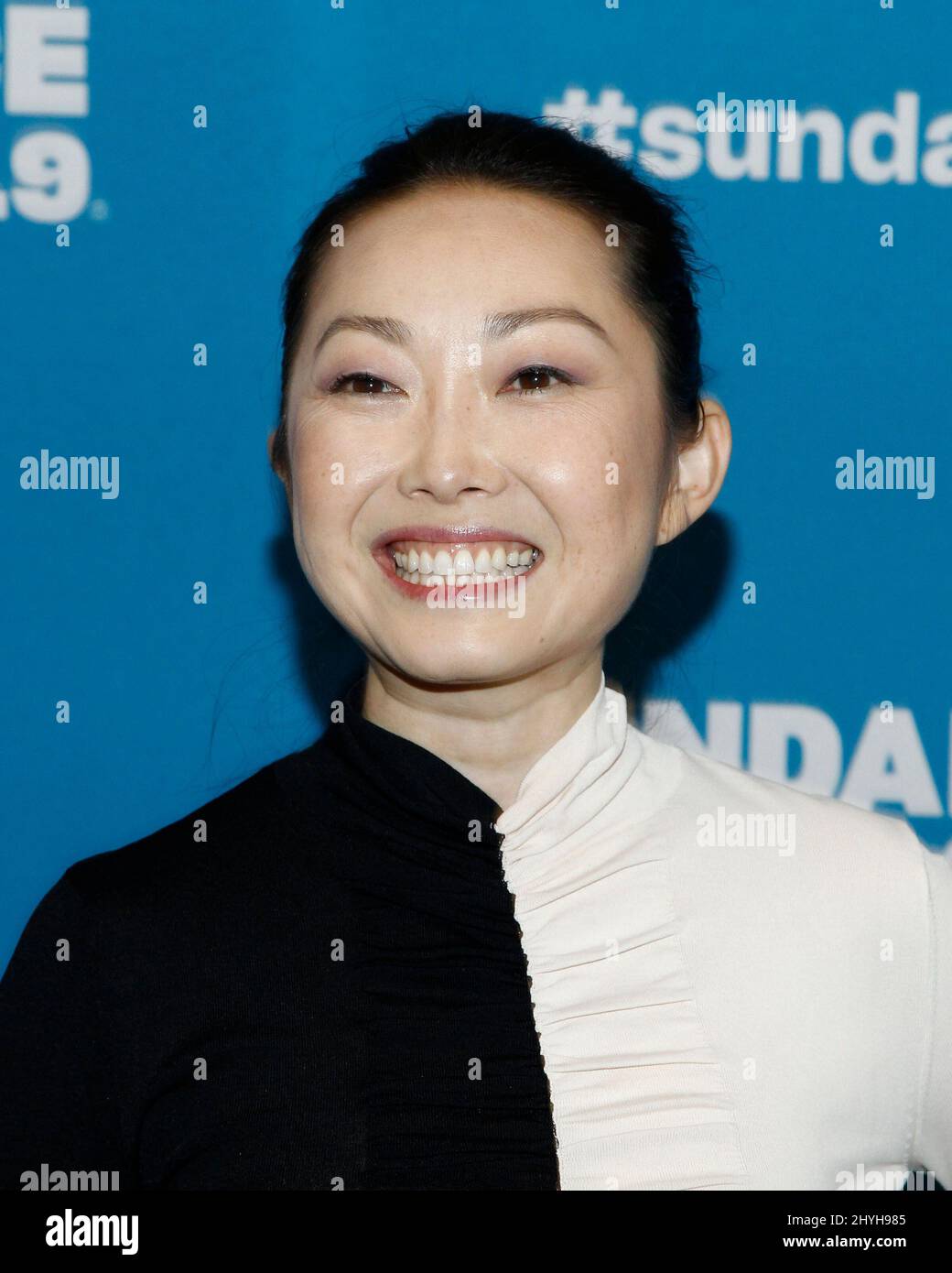 Lulu Wang alla prima di 'The Farewell' durante il Sundance Film Festival 2019 tenuto al Teatro Eccles il 25 gennaio 2019 a Park City. Foto Stock