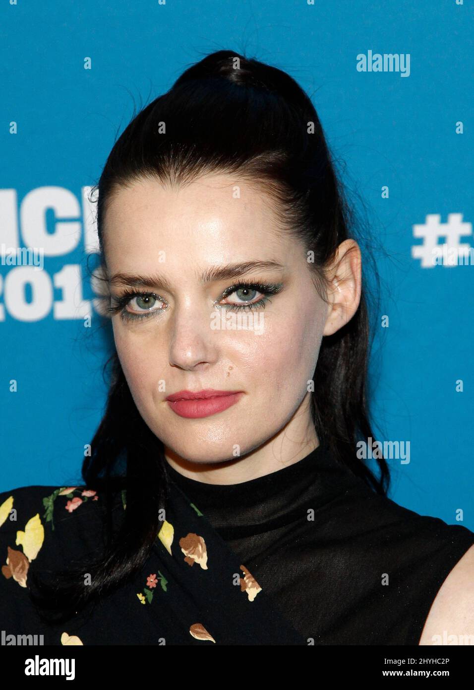 Roxane Mesquida alla prima di "Now Apocalypse" durante il Sundance Film Festival 2019 Foto Stock