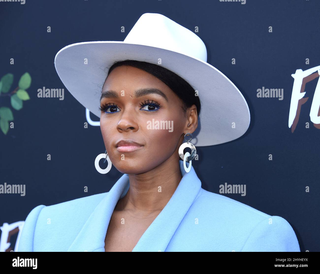 Janelle Monae arriva al FEM il futuro Brunch che si tiene a Ysabel il 8 febbraio 2019 a West Hollywood, USA. Foto Stock