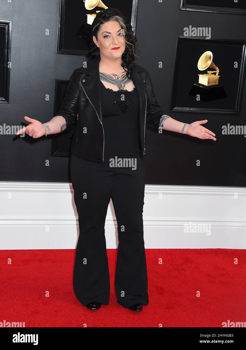 Ashley McBryde ai Grammy Awards annuali 61st che si sono tenuti presso lo Staples Center il 10 febbraio 2019 a Los Angeles, California. Foto Stock