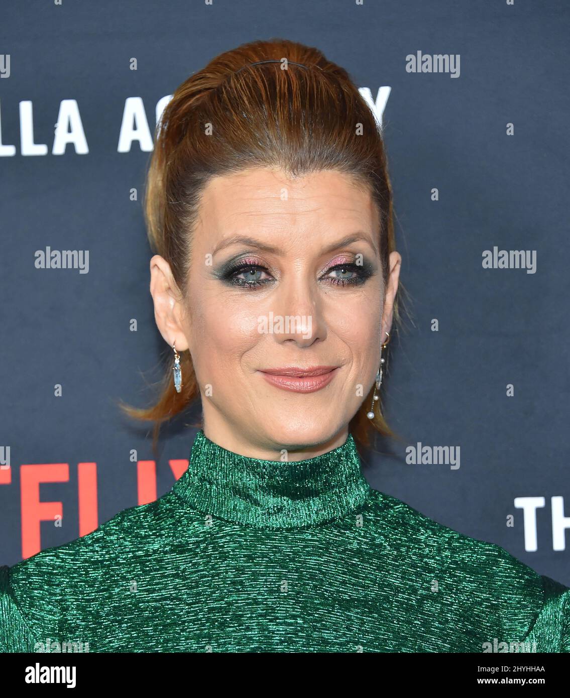 Kate Walsh arriva alla prima stagione 1 della Netflix 'The Umbrella Academy' all'ARCLIGHT Cinema Foto Stock