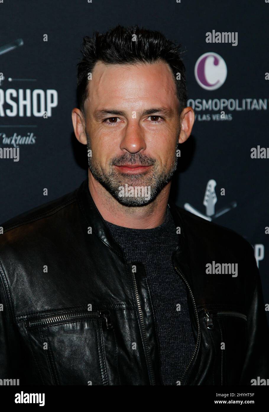 Philip Boyd al grande fine settimana di apertura del Barbershop tagli & cocktail nel Cosmopolitan il 16 marzo 2019 a Las Vegas. Foto Stock