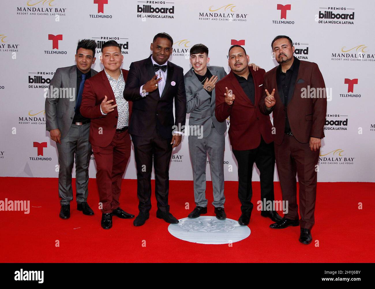 T3R Elemendo ha partecipato ai Billboard Latin Music Awards 2019 che si sono tenuti al Mandalay Bay Resort & Casino di Las Vegas Foto Stock