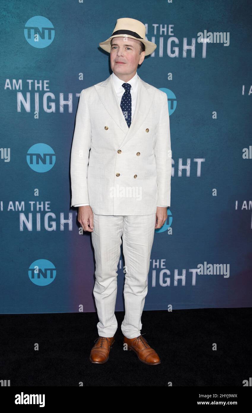 Jefferson Mays partecipa all'evento 'i Am the Night' FYC che si tiene presso il Teatro dell'Accademia televisiva di Los Angeles, Calfornia Foto Stock