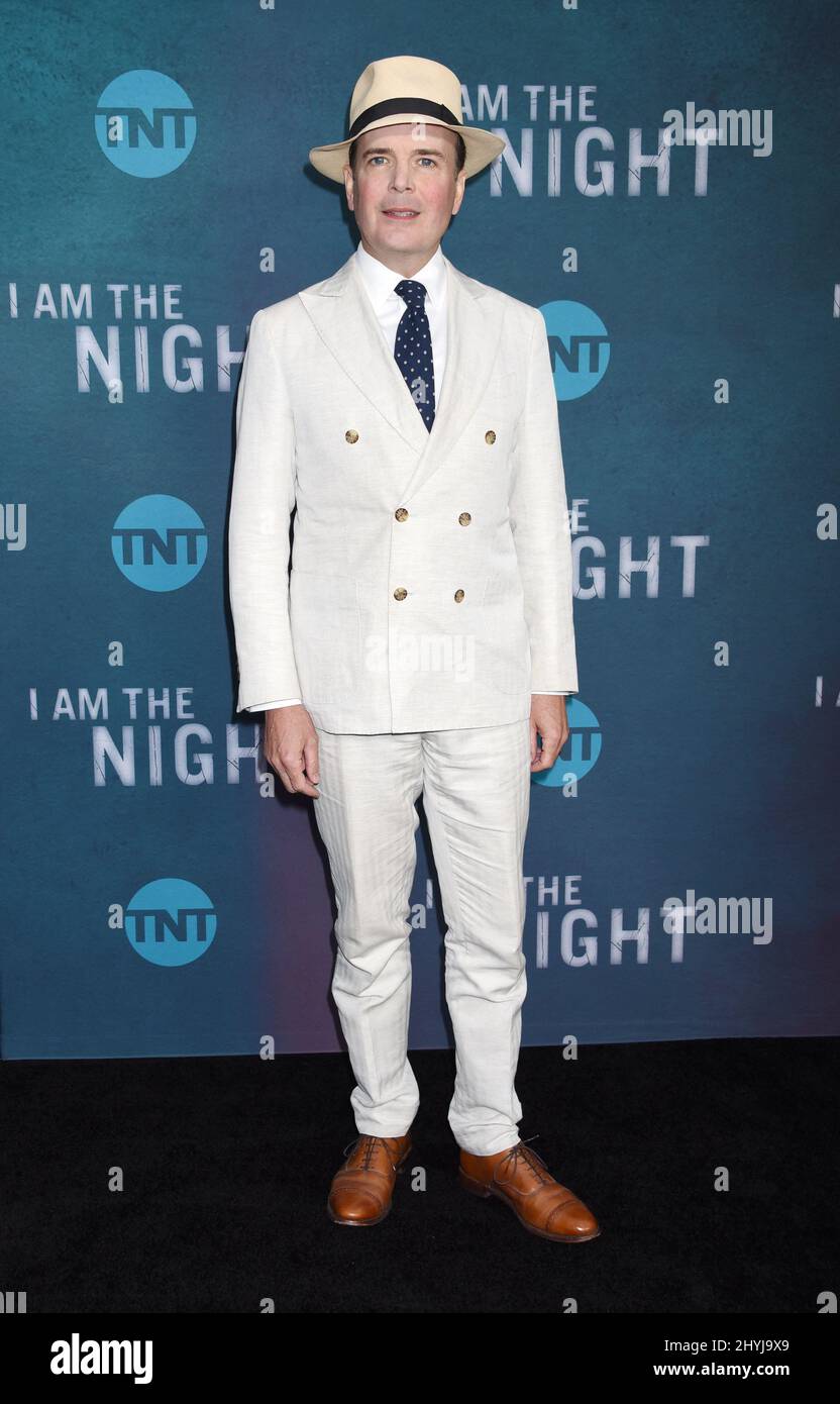 Jefferson Mays partecipa all'evento 'i Am the Night' FYC che si tiene presso il Teatro dell'Accademia televisiva di Los Angeles, Calfornia Foto Stock