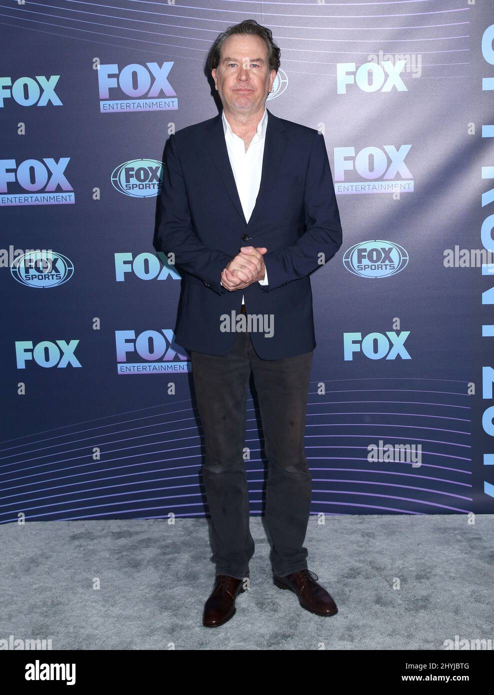 Timothy Hutton partecipa al programma Fox Networks di New York Foto Stock