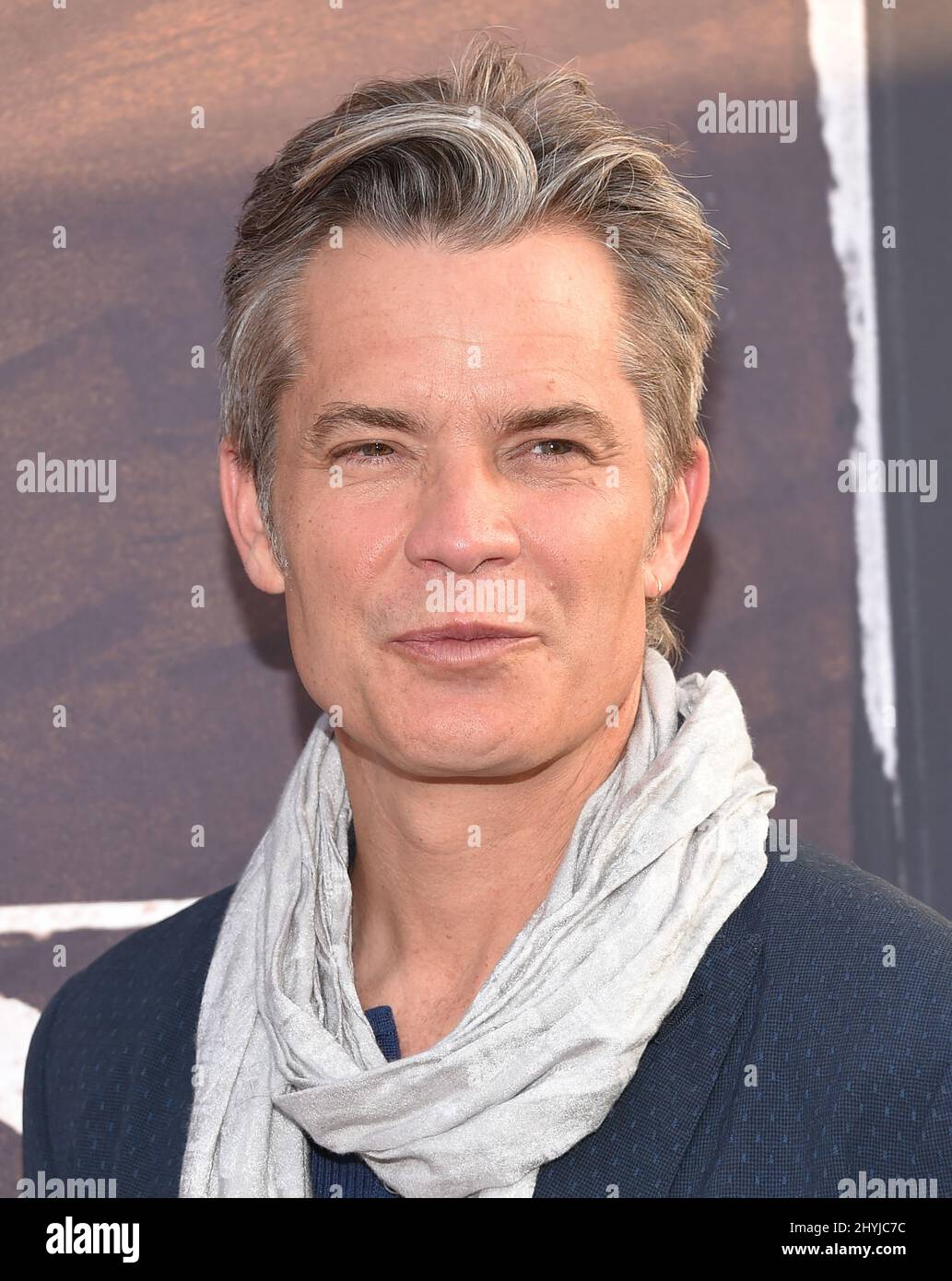 Timothy Olyphant presso la prima "Deadwood" di Los Angeles della HBO Films Foto Stock