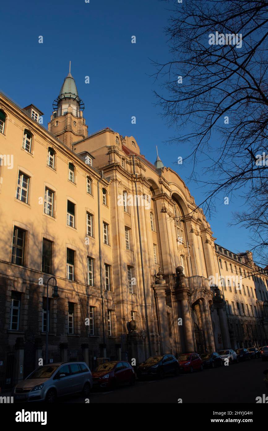 Il tribunale distrettuale di Mitte Amtsgericht Mitte, Berlino Germania Foto Stock