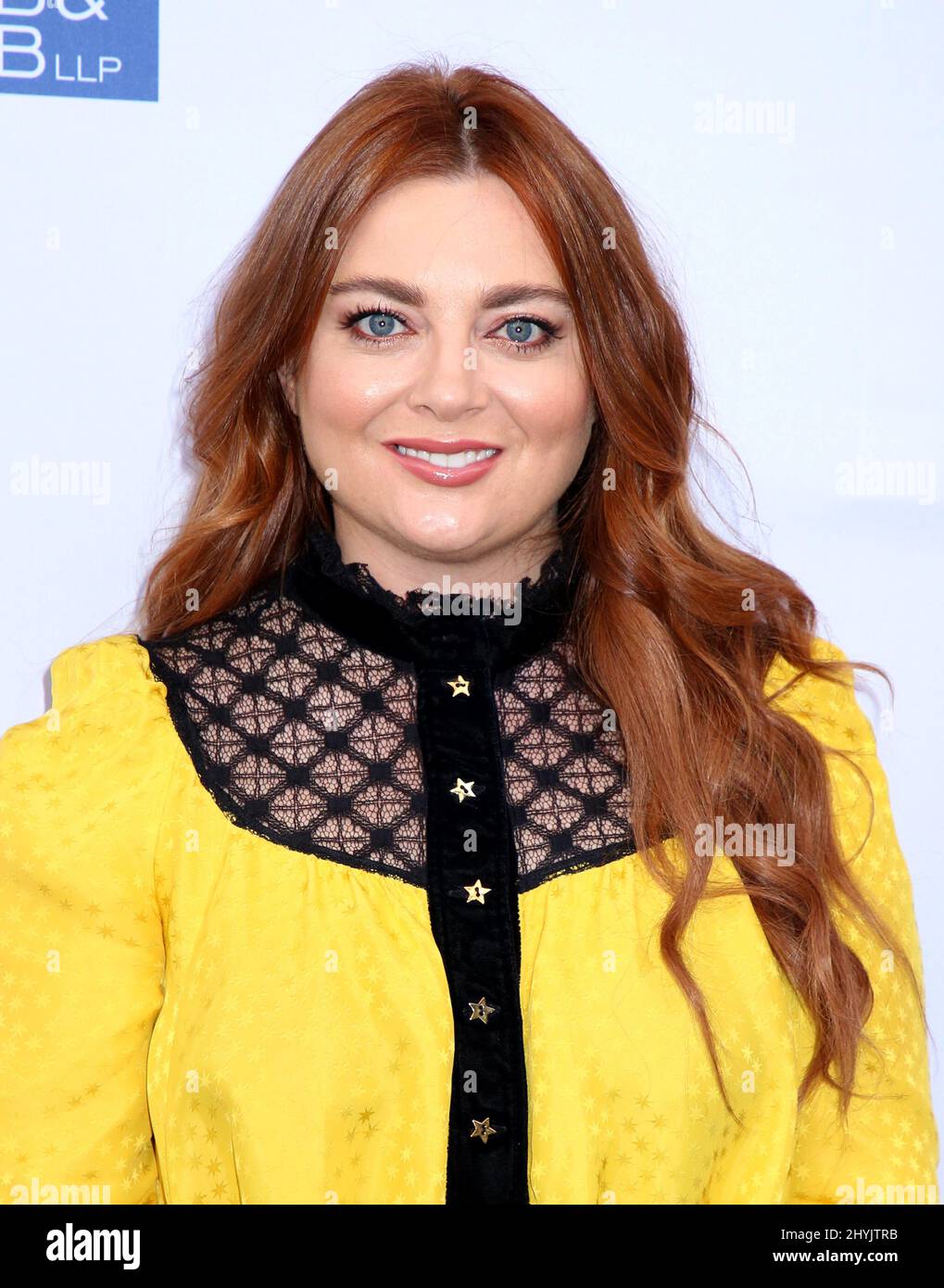 Samantha Barry partecipa alla Wrap Women 2019 Power Women Breakfast che si tiene al Tribeca Grill il 9 luglio 2019 a New York City. Foto Stock