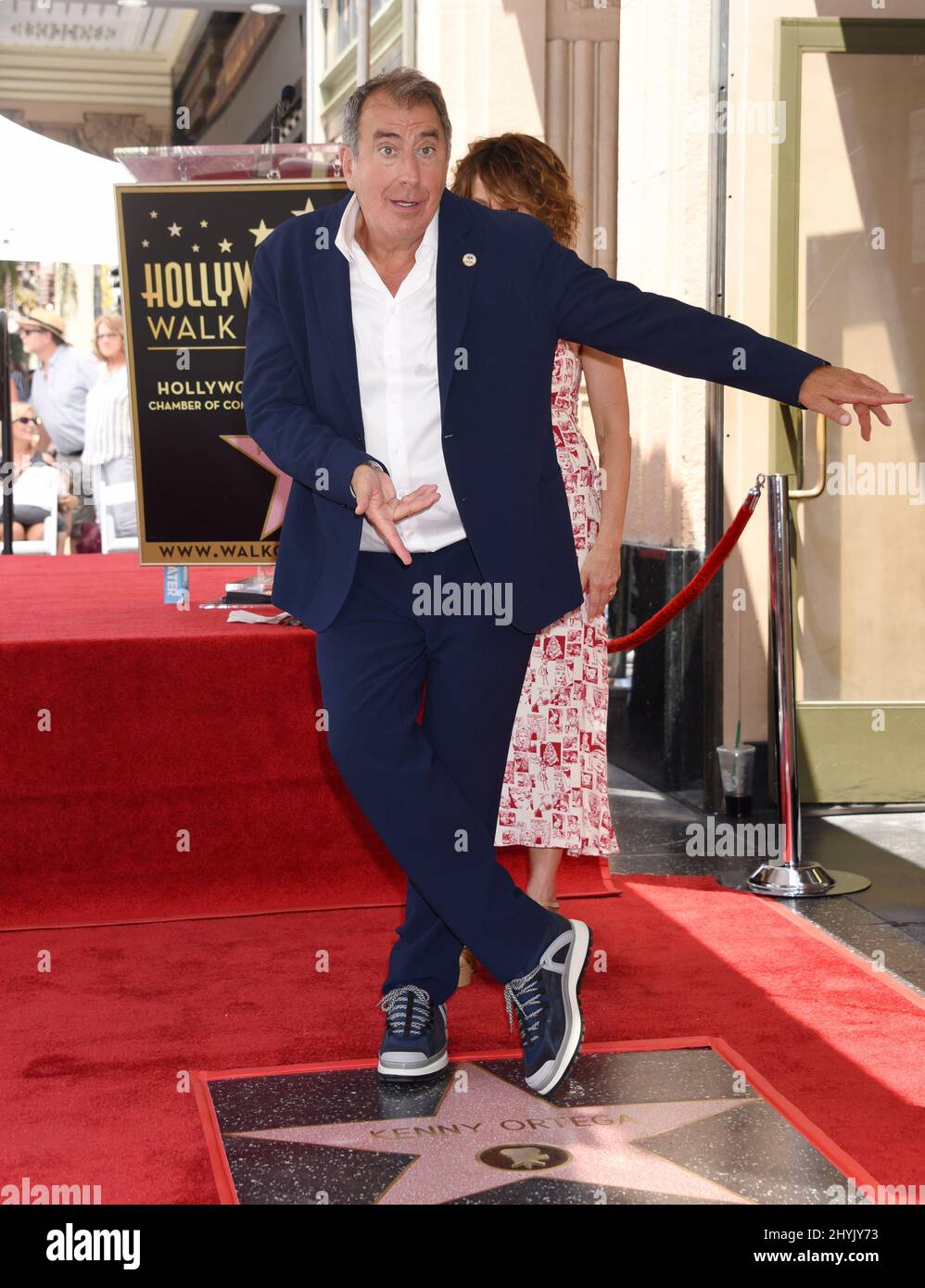 Kenny Ortega alla sua cerimonia della Hollywood Walk of Fame il 24 luglio 2019 a Hollywood, California. Foto Stock