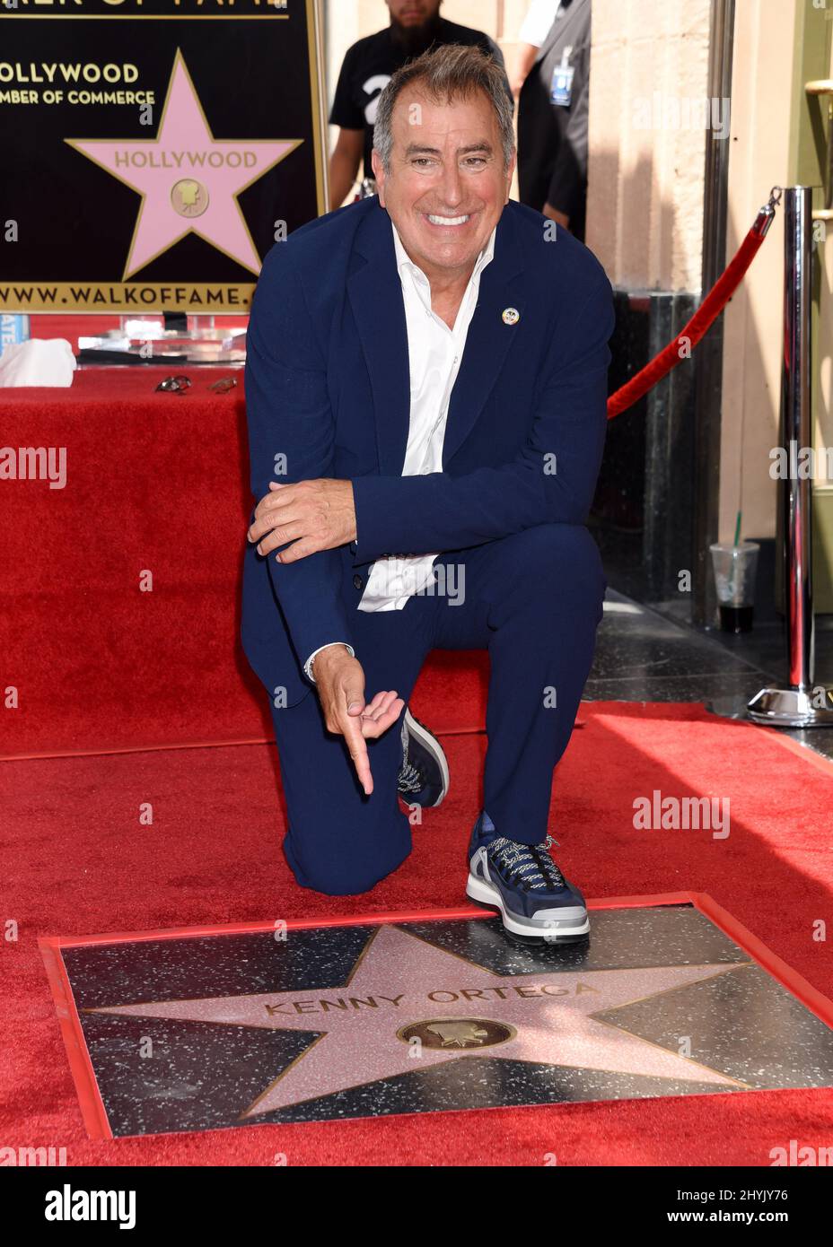 Kenny Ortega alla sua cerimonia della Hollywood Walk of Fame il 24 luglio 2019 a Hollywood, California. Foto Stock
