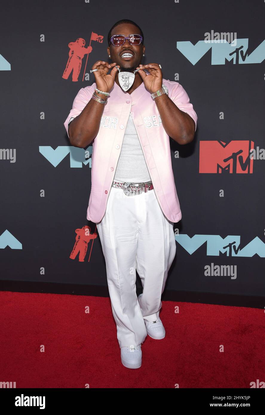 ASAP Ferg ai 2019 MTV Video Music Awards, tenutisi presso il Prudential Center il 26 agosto 2019 a Newark, NJ Foto Stock