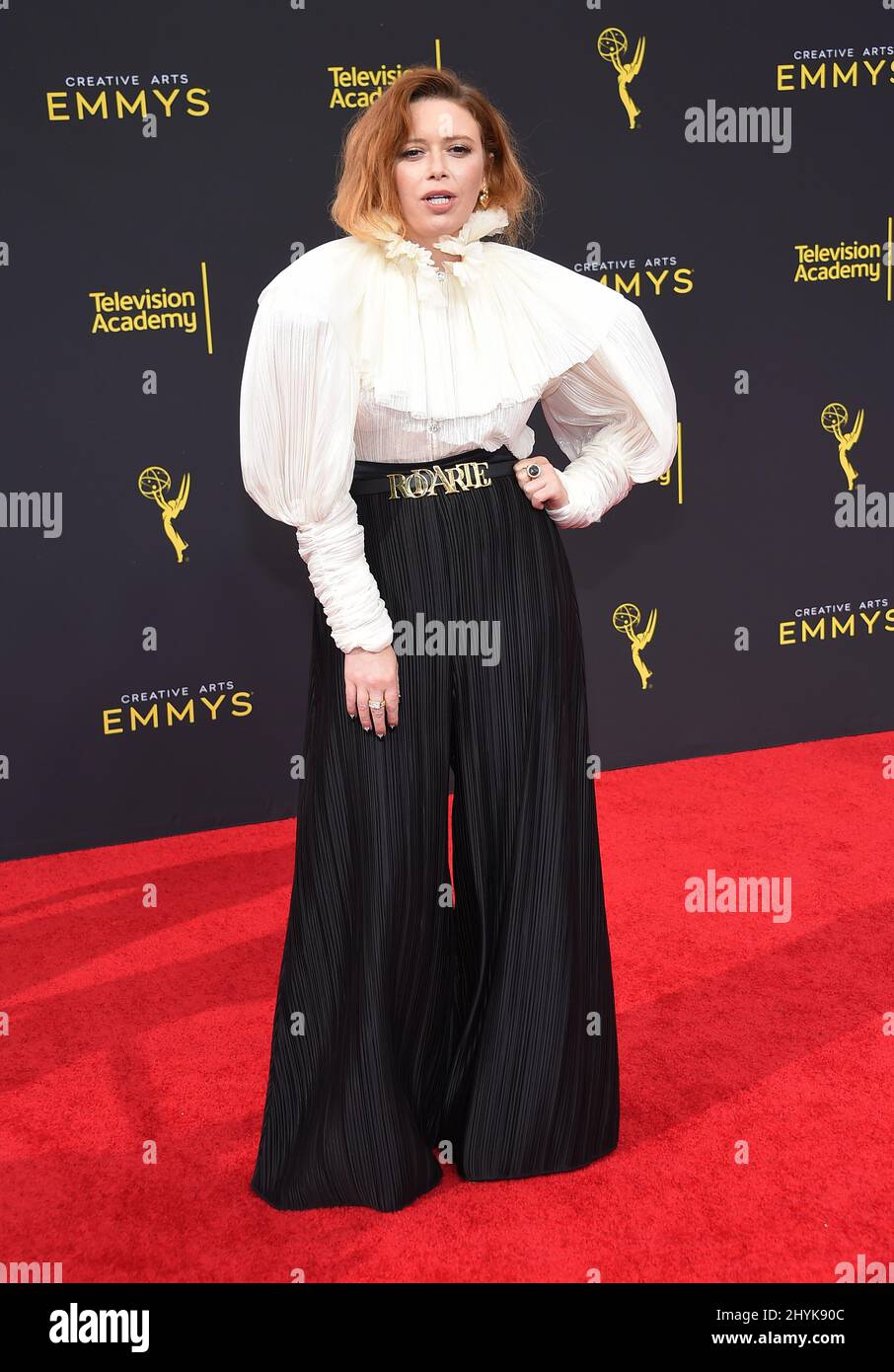 Natasha Lyonne al Creative Arts Emmy Awards 2019 tenuto al Microsoft Theatre Foto Stock