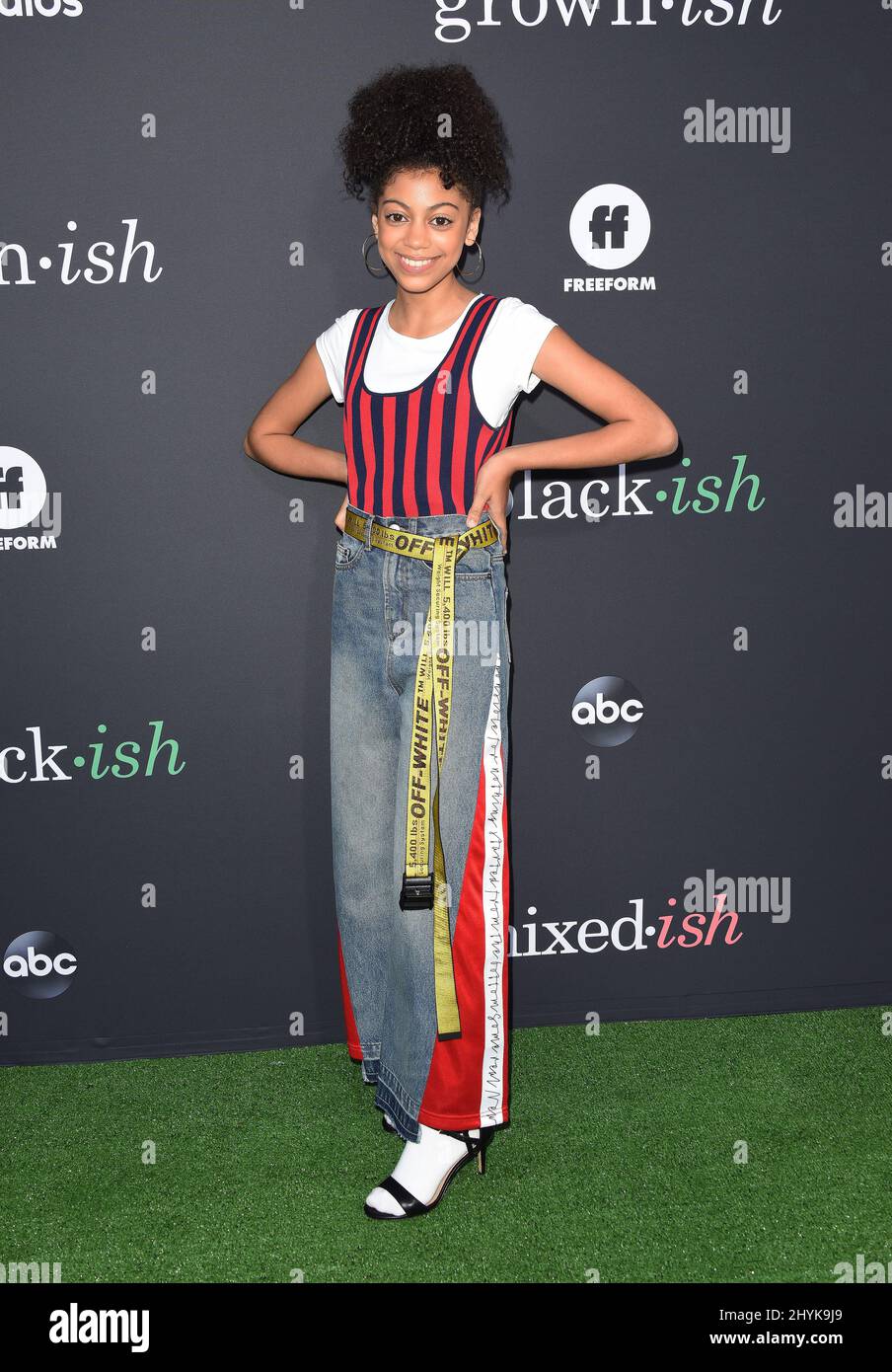 Arica Himmel arriva all'evento ABC "Encle Your Ish" presso Goya Studios il 17 settembre 2019 a Hollywood, California. Foto Stock