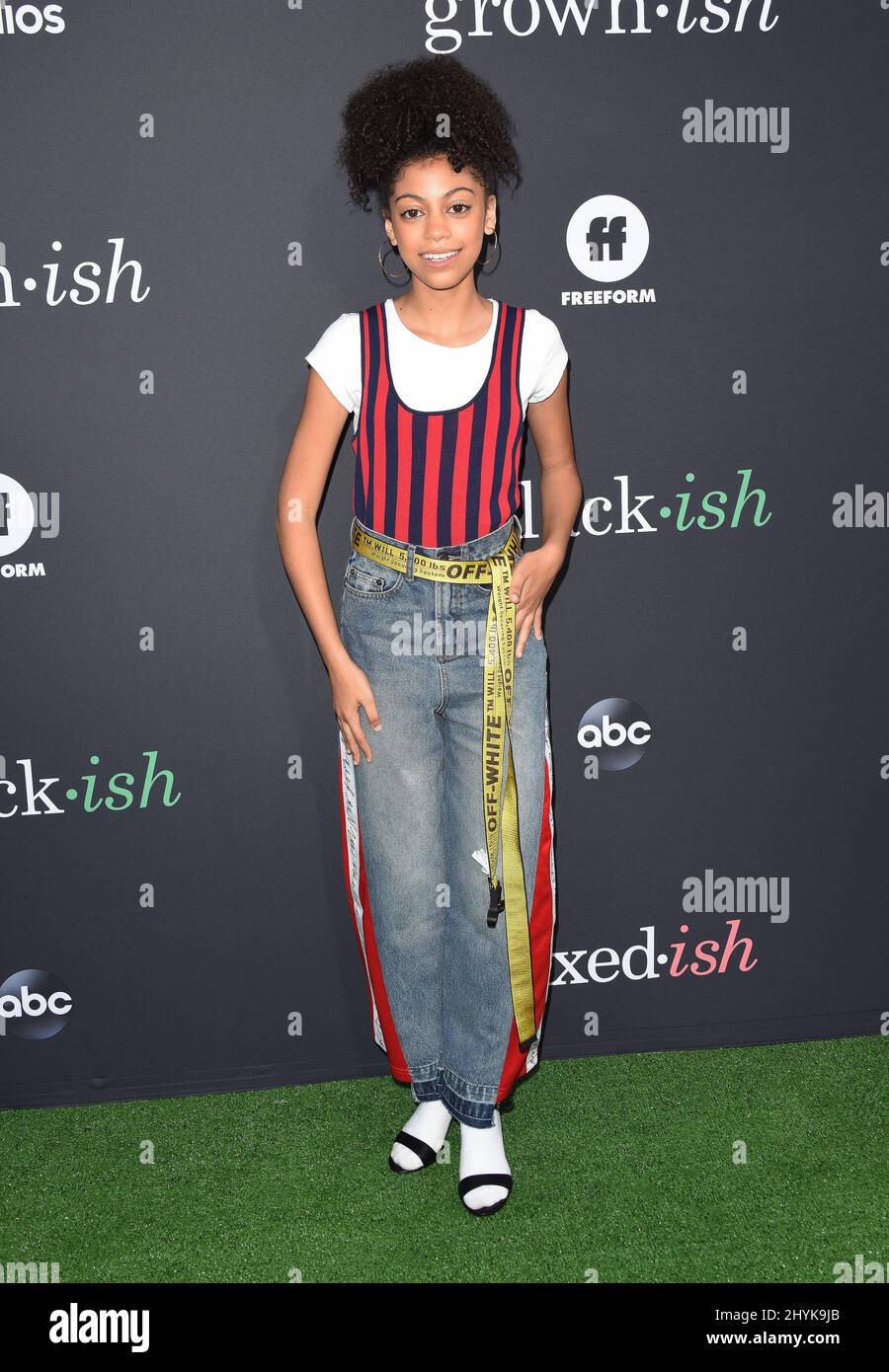 Arica Himmel arriva all'evento ABC "Encle Your Ish" presso Goya Studios il 17 settembre 2019 a Hollywood, California. Foto Stock