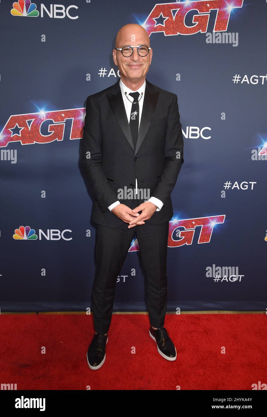 Howie Mandel all'America's Got Talent Season 14 Live Show Finale tenuto al Dolby Theatre il 18 settembre 2019 a Hollywood, Los Angeles. Foto Stock