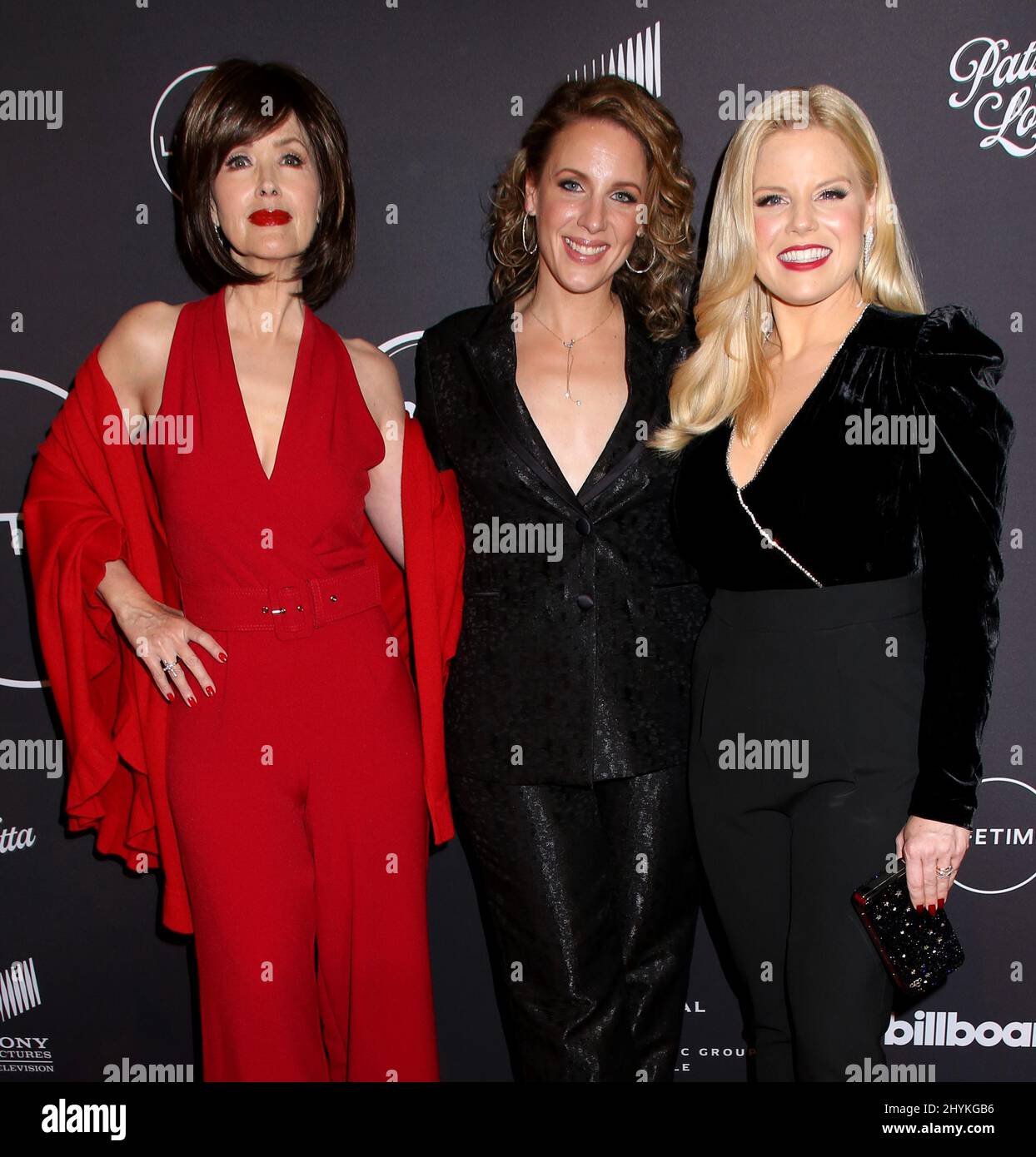 Janine Turner, Jessie Mueller & Megan Hilty che ha partecipato alla "Patsy & Loretta" New York Premiere alla Carnegie Hall il 7 ottobre 2019 a New York City, USA. Foto Stock