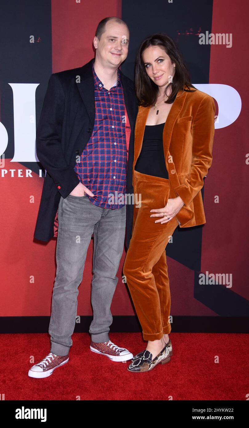 Mike Flanagan e Kate Siegel al 'Doctor Sleep' U.S. Premiere di Stephen King tenuto al Regency Village Theatre il 29 ottobre 2019 a Westwood, Foto Stock