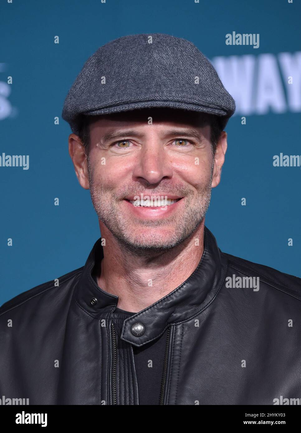 Scott Foley partecipa alla prima mondiale di Midway Foto Stock